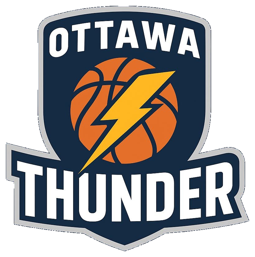 Ottawa Thunder Basketball Association logo
